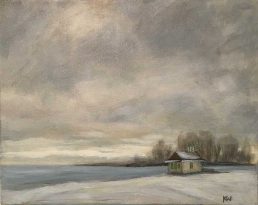 Winter, Cherry Beach (SOLD)