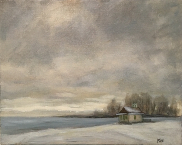 Winter, Cherry Beach (SOLD)